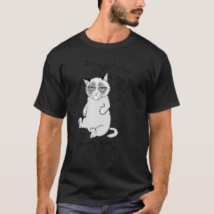 Camiseta Gatinho Engraçado Amante de Gatinho Gatinho incrus