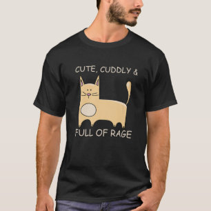 Camiseta Gatinho Engraçado Amantes, Fofinho