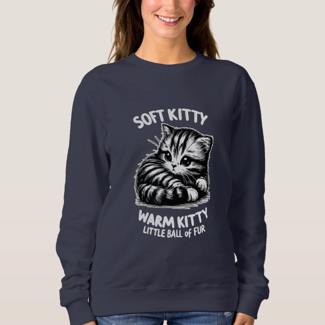 Camiseta Gatinho flexível (Frente)