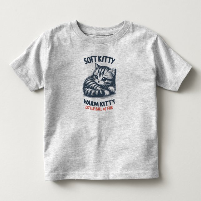 Camiseta Gatinho flexível (Frente)