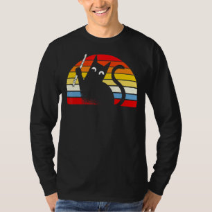 Camiseta Gatinho Flute Player Cat Flutist Musico Flutista I