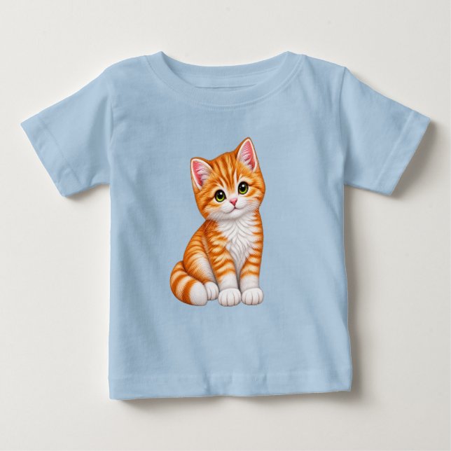 Camiseta Gatinho Fofo (Frente)