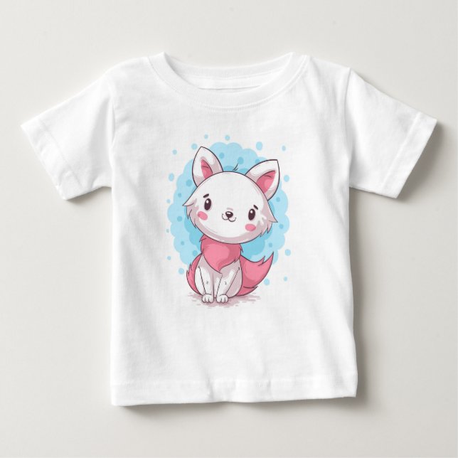 Camiseta Gatinho Fofo  (Frente)