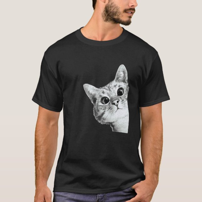 Camiseta Gatinho Fofo Adorável (Frente)