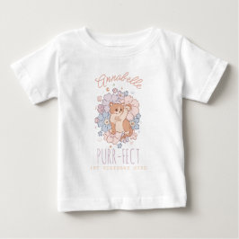 Camiseta Gatinho Gatinho Gatinho Gatinho primeiro aniversar