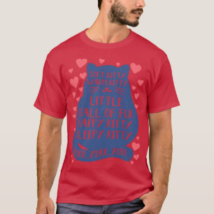 Camiseta Gatinho Gatinho Gatinho Gato Mãe Pai Gato Lulla