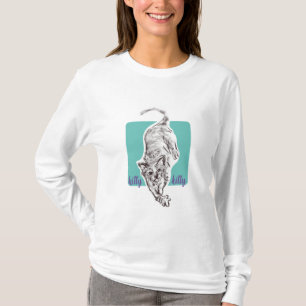 Camiseta Gatinho-Gatinho gato