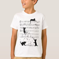 Gatinho Gato Bonito Reproduzindo Nota Musical Limp