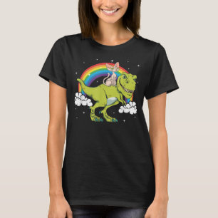 Camiseta Gatinho Gato Esfingx T Rex Dinosaur Tyrannosaurus