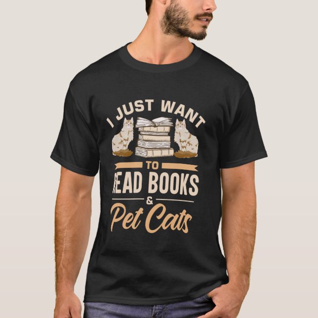 Camiseta Gatinho Gato Lendo Livro (Frente)