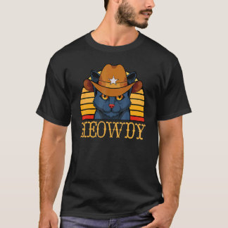 Camiseta Gatinho Gato Preto   Posar Posição Meando Doce