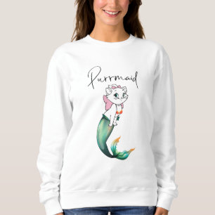 Camiseta Gatinho Gato-Purê - Design de Gato-Sereia Divertid