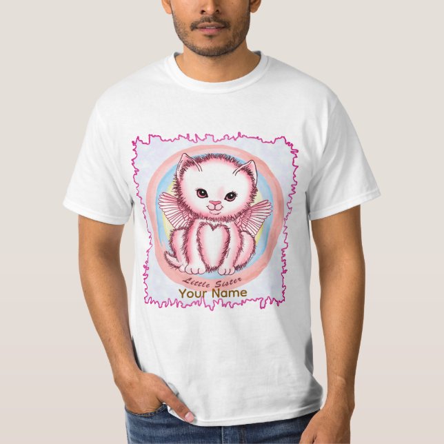 Camiseta Gatinho Irmãzinha (Frente)