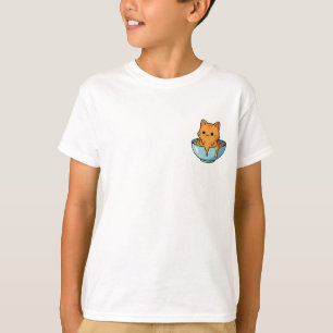 Camiseta Gatinho Kids Honey Bowl