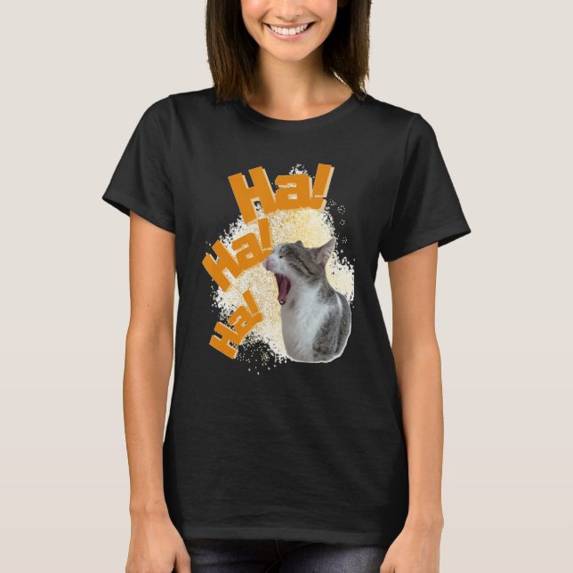 Camiseta gatinho lol cat (Frente)