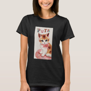 Camiseta Gatinho Macho Alfa Engraçado Puta Gatinho