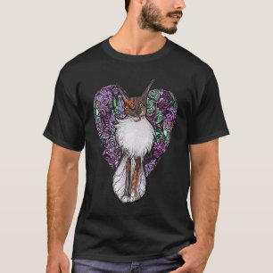 Camiseta Gatinho maine coon calico diluído 3