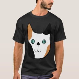 Camiseta Gatinho Malhado Fofo Adorável Diversão Gato