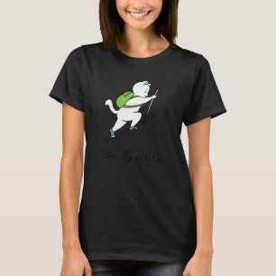 Camiseta Gatinho Meu Passeio Na Gato Caminhada