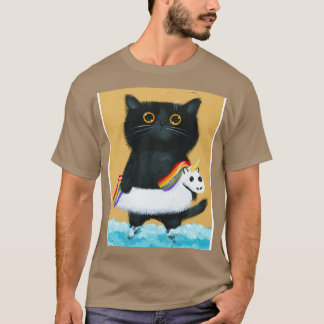 Camiseta Gatinho Na Praia