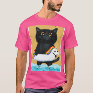 Camiseta Gatinho Na Praia