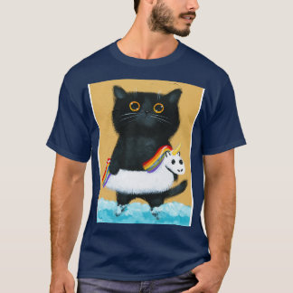 Camiseta Gatinho Na Praia