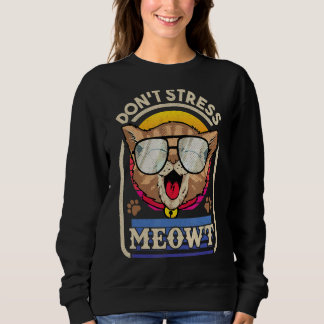 Camiseta Gatinho Não Estresse Meowt Para Gato