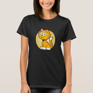 Camiseta Gatinho-ouro Pets Gatinho Tigre