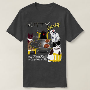 Camiseta Gatinho Party com Gatinho