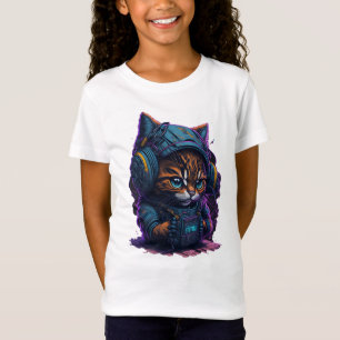Camiseta Gatinho Persa Bonito brincando com TNT