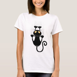 Camiseta Gatinho Preto