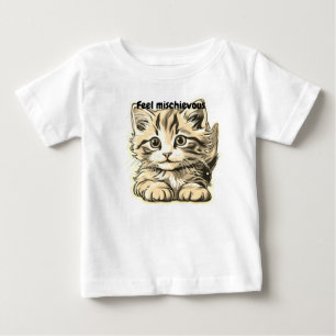 Camiseta Gatinho procurando travessuras