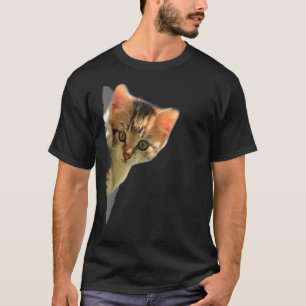 Camiseta Gatinho Rasgou Tecido Gato Dona de Gato Senhora
