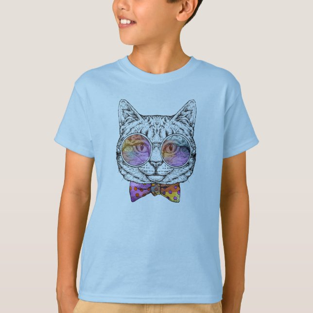 Camiseta Gatinho sábio Kat (Frente)