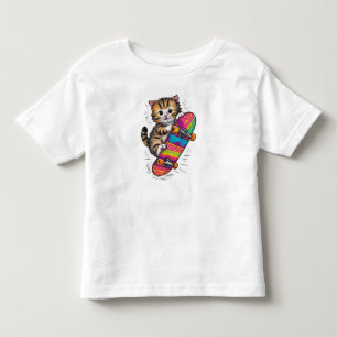 Camiseta Gatinho Skater