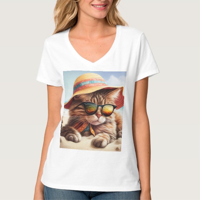 Camiseta Gatinho Sunny (Frente)