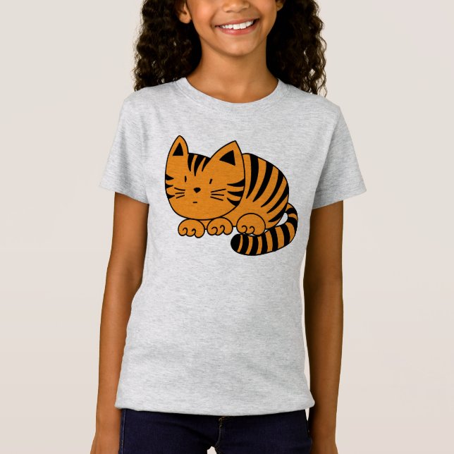 Camiseta Gatinho Tiger (Frente)