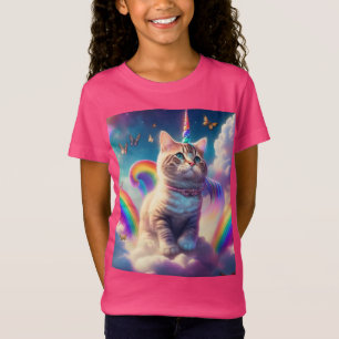 Camiseta Gatinho Unicorn