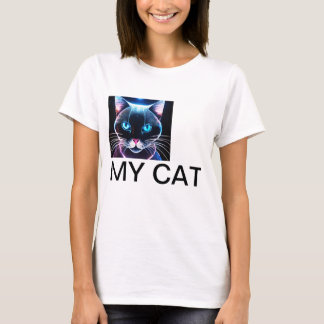 Camiseta "Gatinho Vogue"