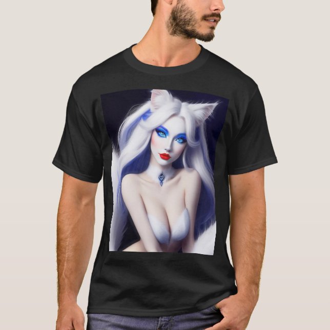 CAMISETA GATINHO WAIFU 01 (Frente)