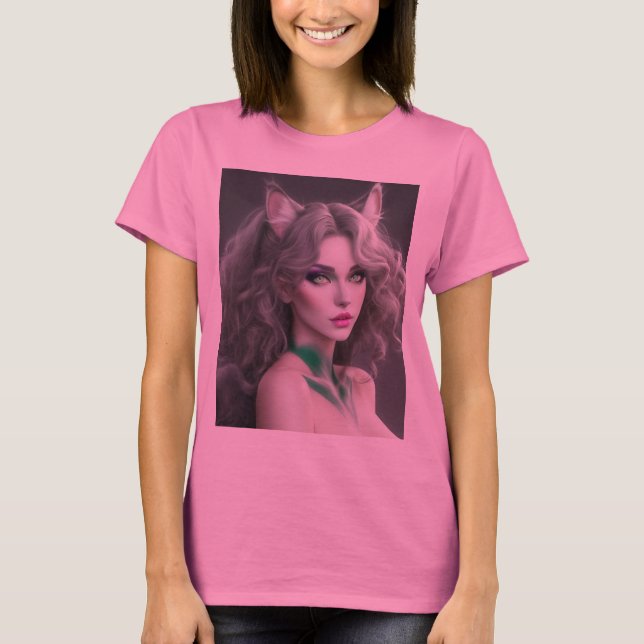 CAMISETA GATINHO WAIFU 02 (Frente)