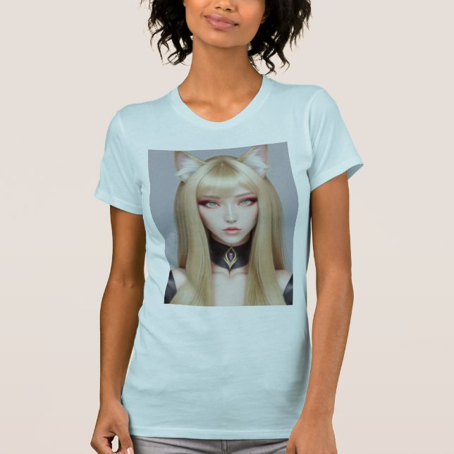 CAMISETA GATINHO WAIFU 03 (Frente)