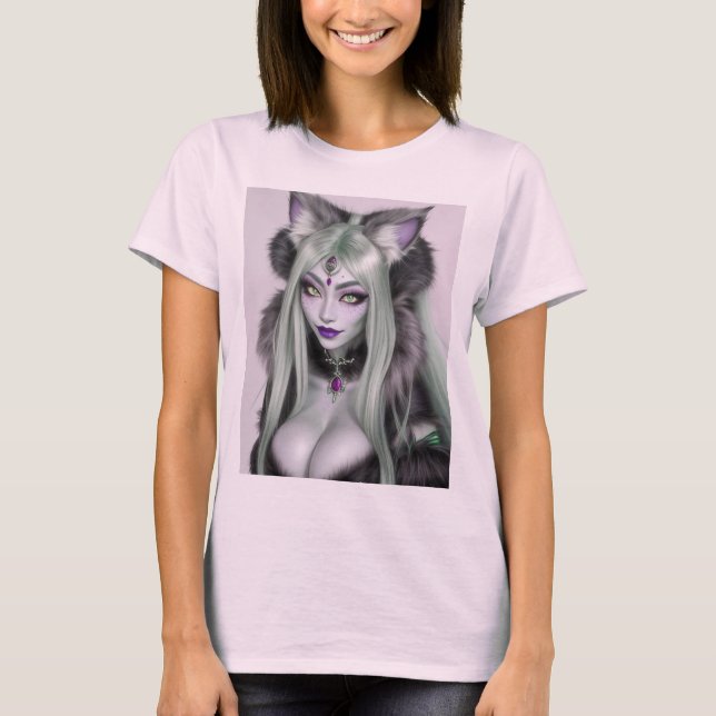 CAMISETA GATINHO WAIFU 07 (Frente)