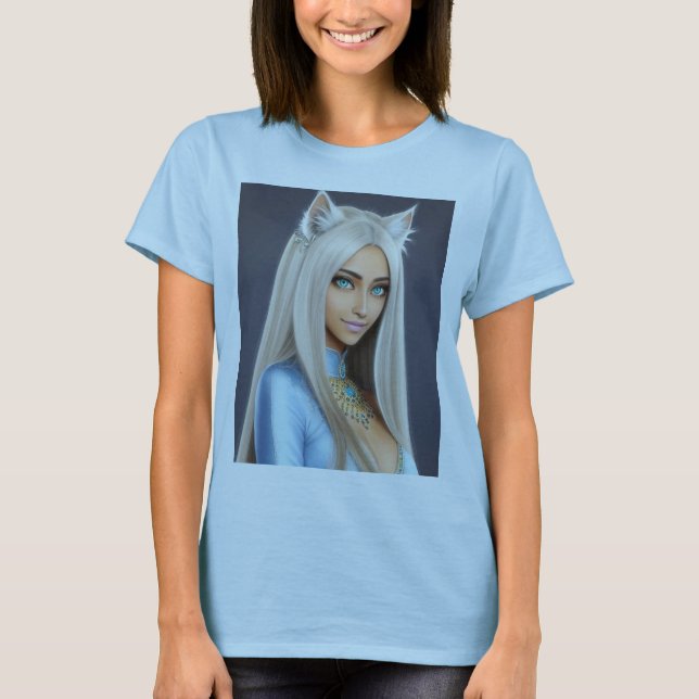 CAMISETA GATINHO WAIFU 12 (Frente)