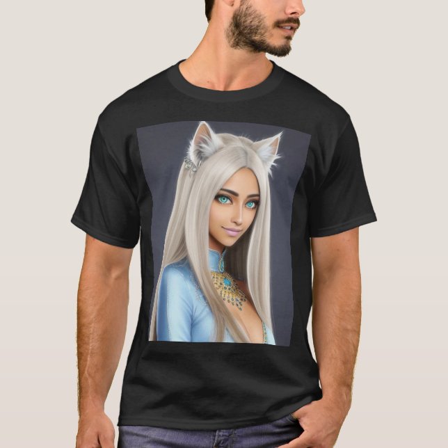CAMISETA GATINHO WAIFU 12 (Frente)