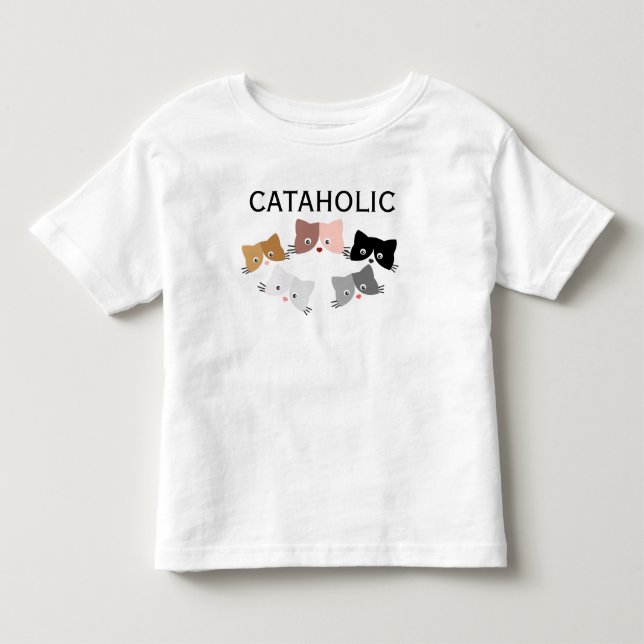 Camiseta Gatinhos Curiosos Felizes (Frente)