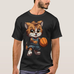 Camiseta Gatinhos de basquete