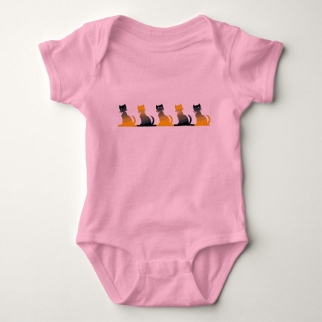 Camiseta Gatinhos de Halloween - (Frente)
