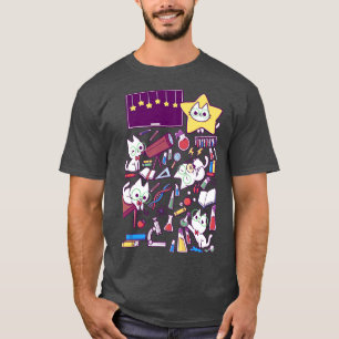 Camiseta Gatinhos de laboratório