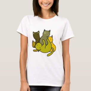 Camiseta Gatinhos de oliveira